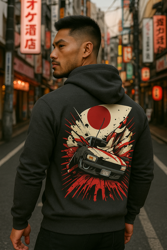 Bushido Boost Unisex Hoodie (Back Print)