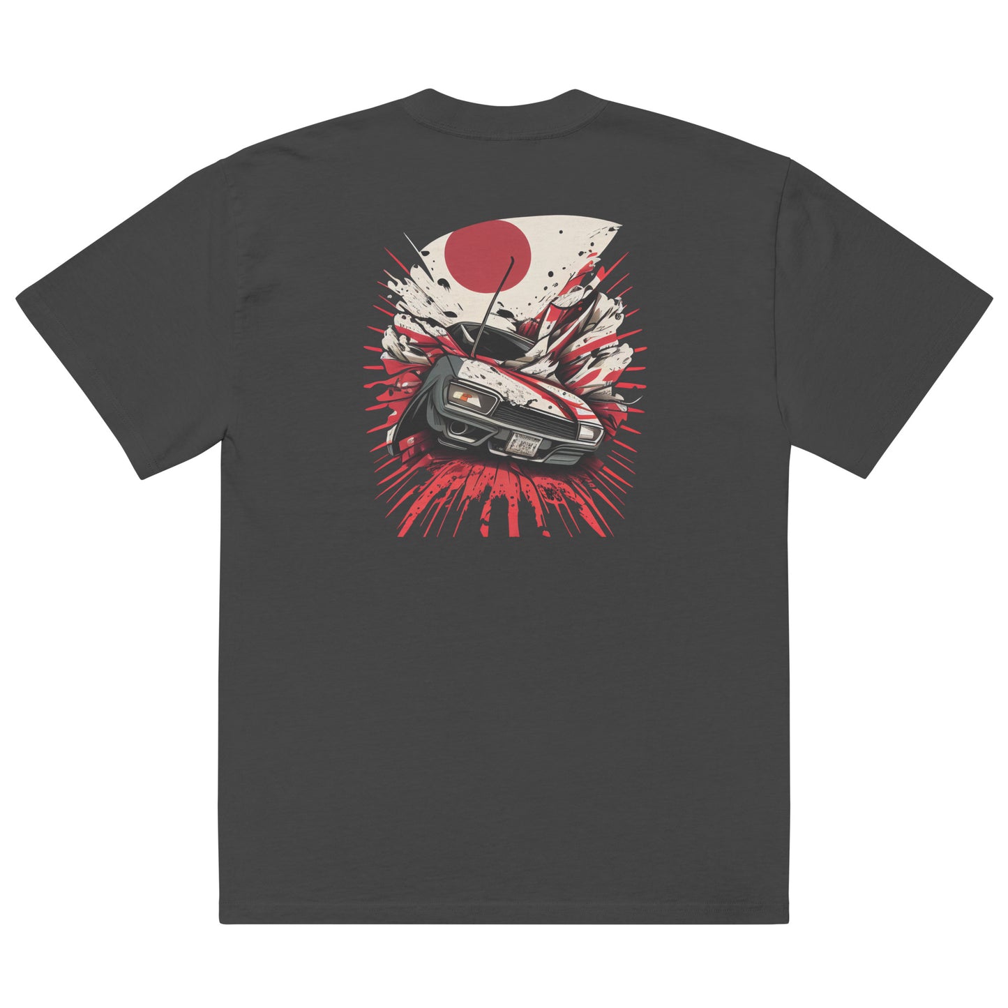 Bushido Boost Oversized Faded T-shirt