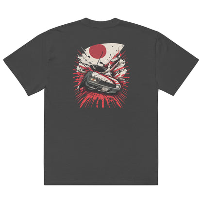 Bushido Boost Oversized Faded T-shirt