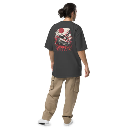 Bushido Boost Oversized Faded T-shirt