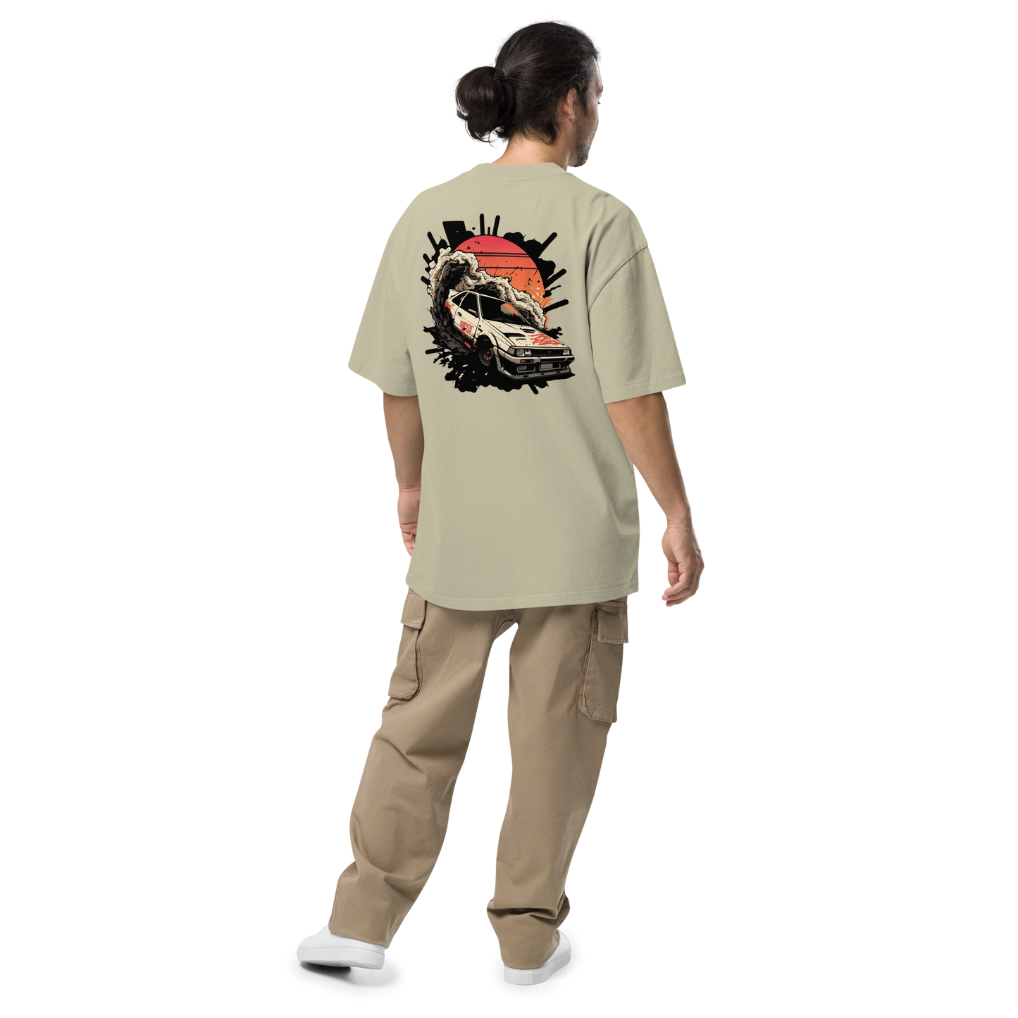 Osaka Pulse Oversized Faded T-shirt