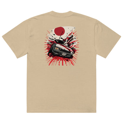 Bushido Boost Oversized Faded T-shirt