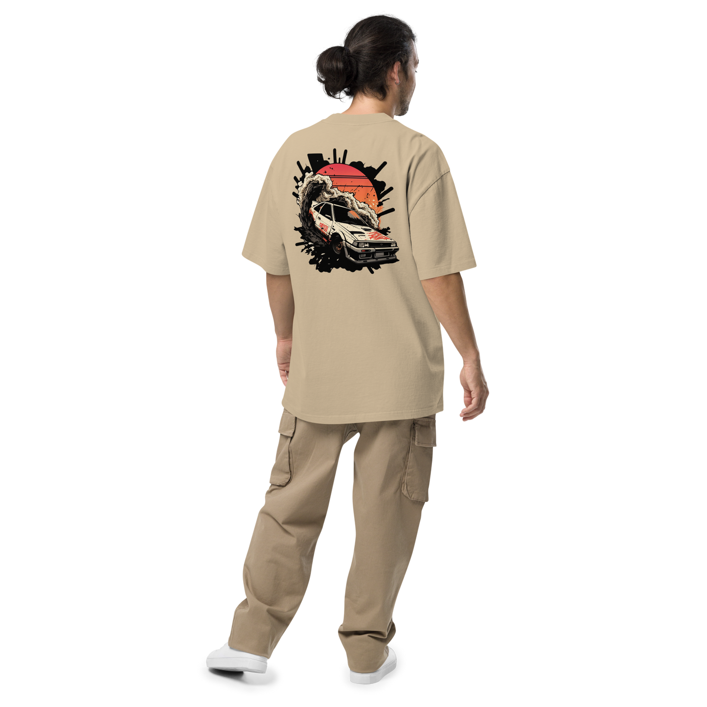 Osaka Pulse Oversized Faded T-shirt