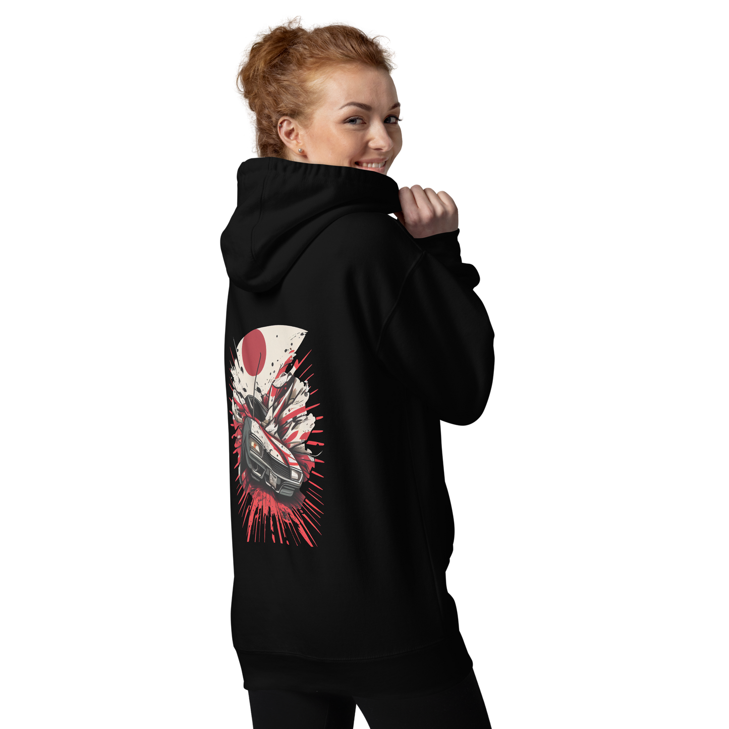 Bushido Boost Unisex Hoodie (Back Print)