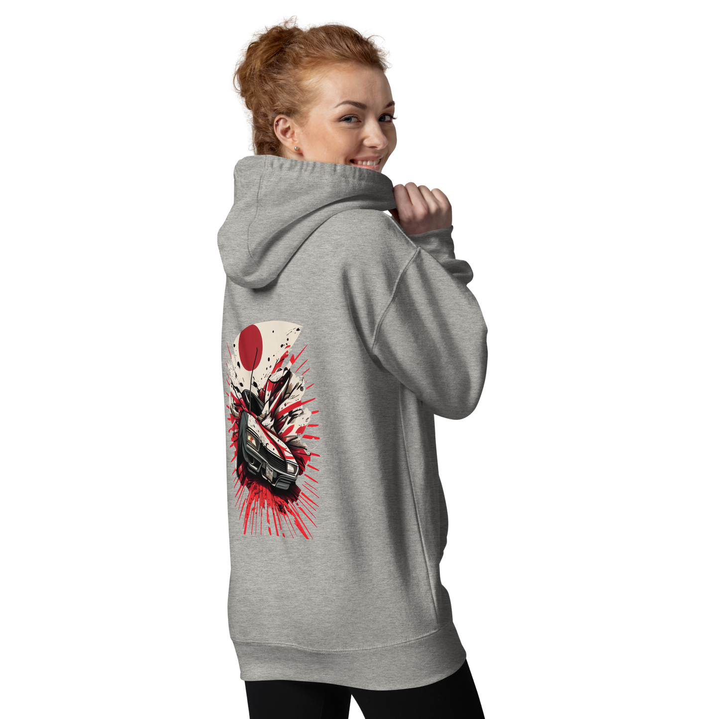 Bushido Boost Unisex Hoodie (Back Print)