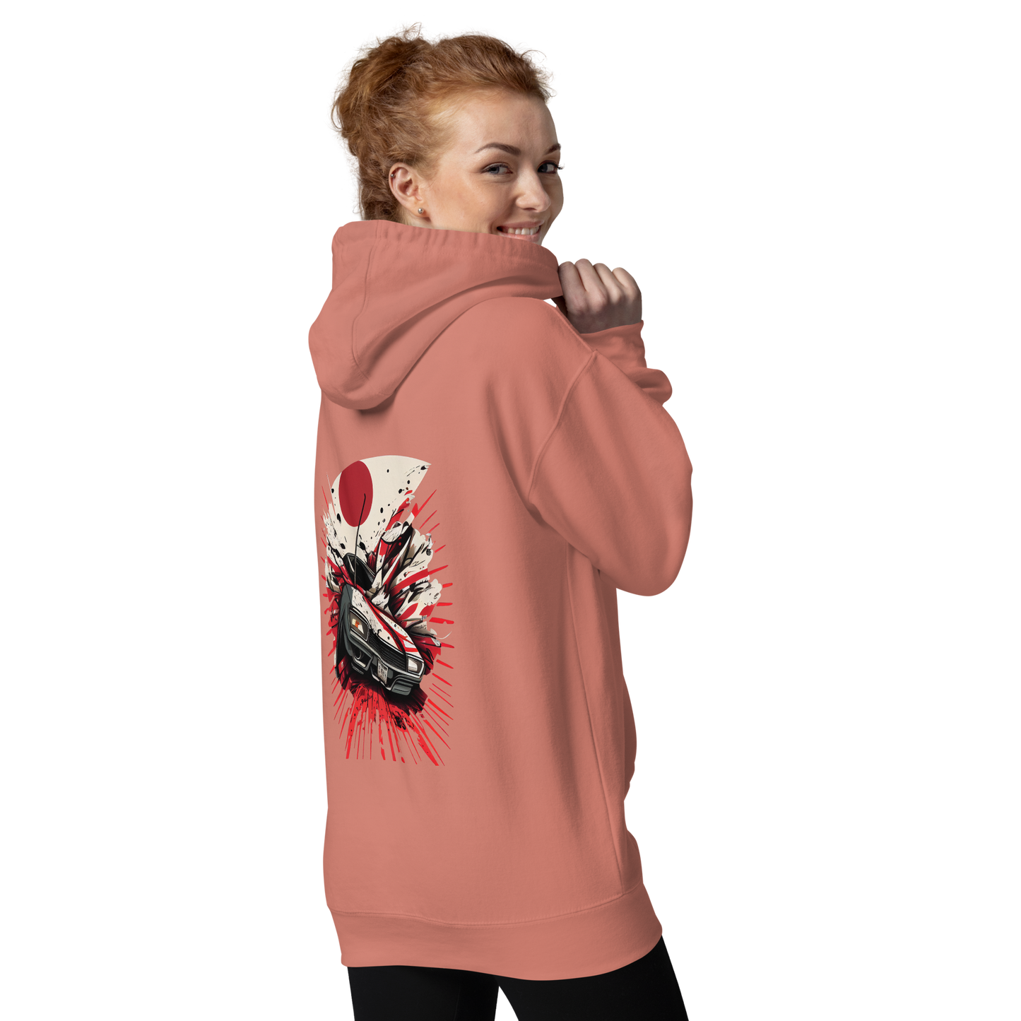 Bushido Boost Unisex Hoodie (Back Print)