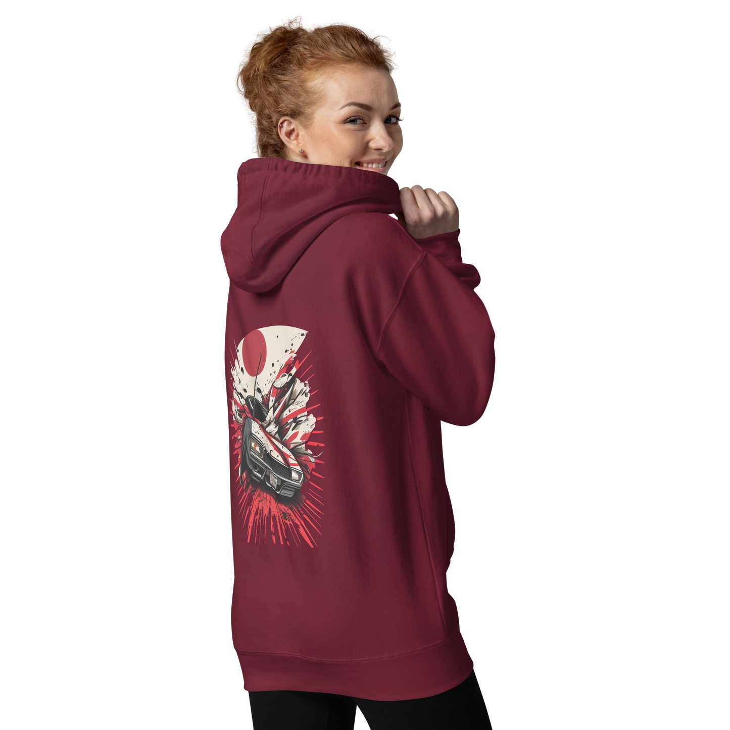 Bushido Boost Unisex Hoodie (Back Print)