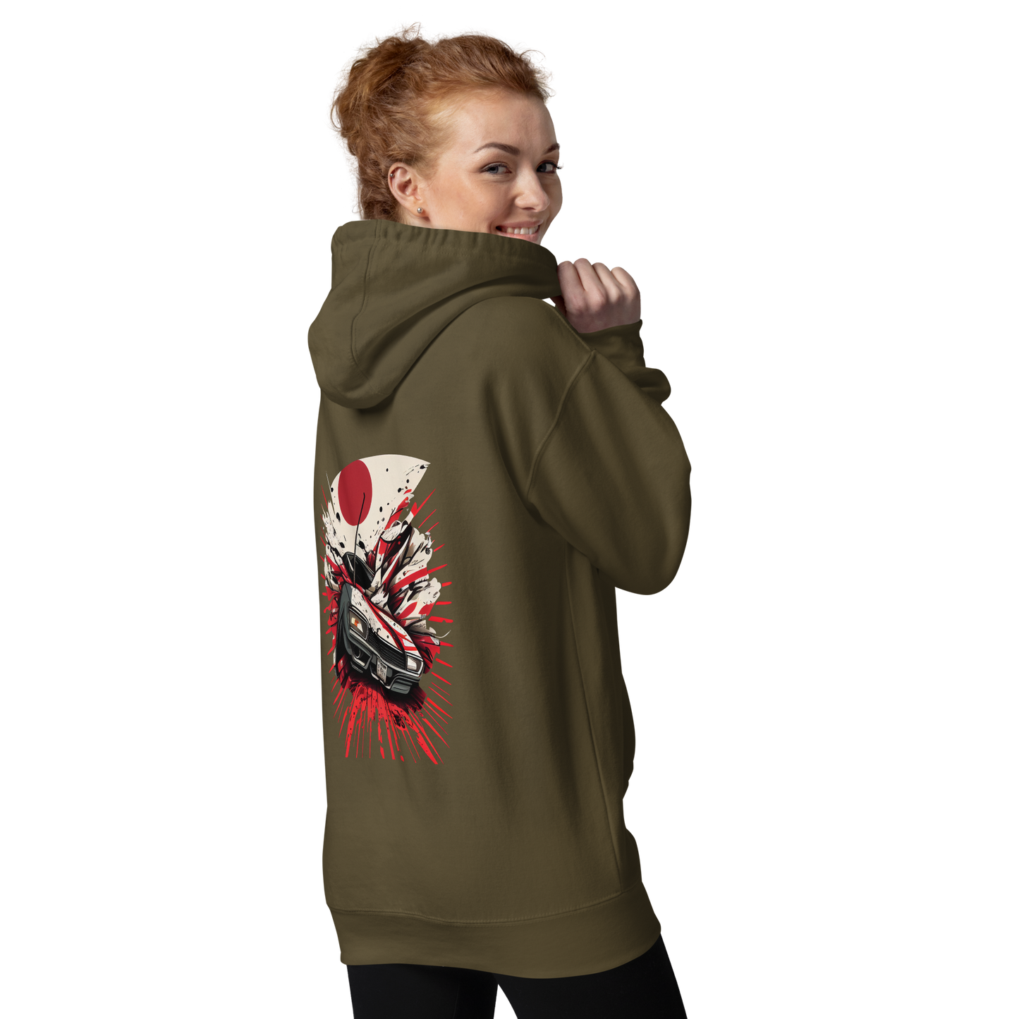Bushido Boost Unisex Hoodie (Back Print)