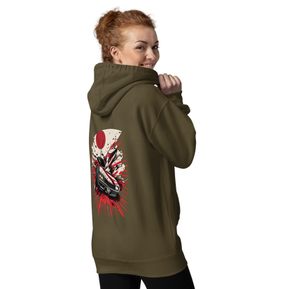 Bushido Boost Unisex Hoodie (Back Print)