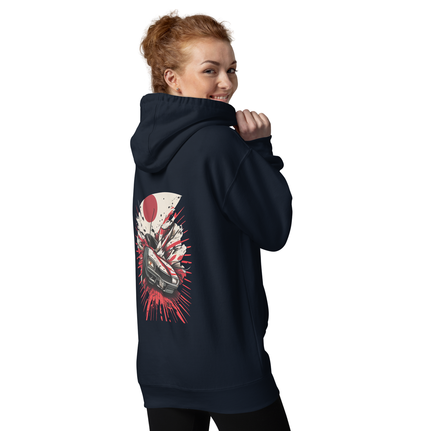 Bushido Boost Unisex Hoodie (Back Print)