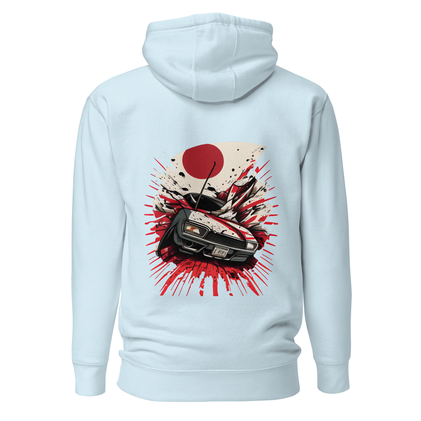 Bushido Boost Unisex Hoodie (Back Print)